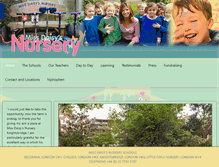 Tablet Screenshot of missdaisysnursery.com